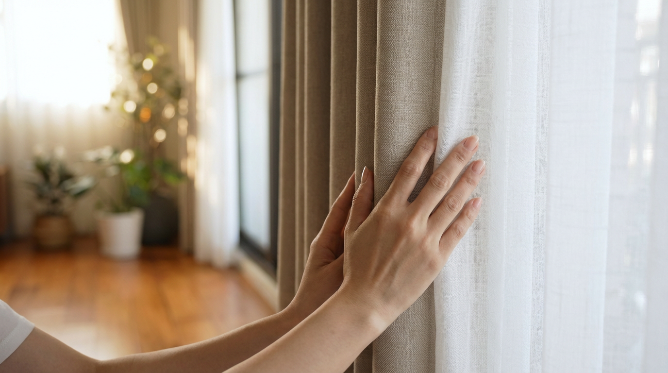 雙層窗簾的保養與長期照護：讓質感歷久彌新