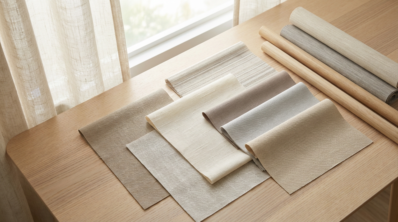 陽光捲簾的材質與色彩如何影響空間氛圍