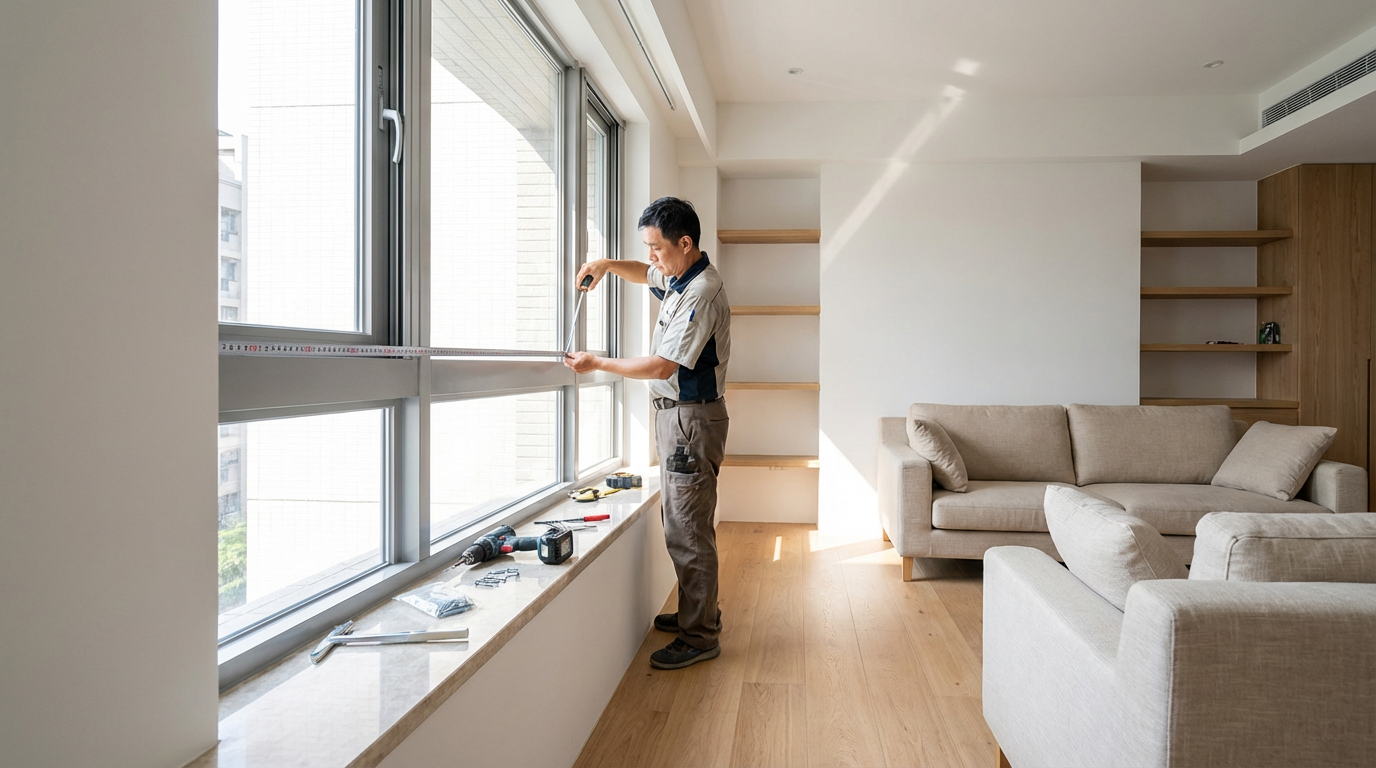 陽光捲簾的實用考量：安裝與日常維護