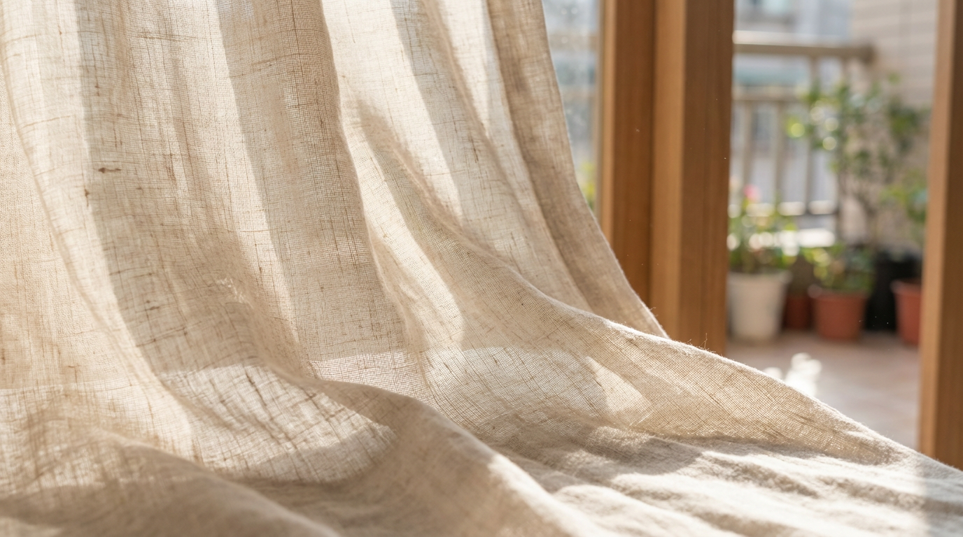 透光窗簾的本質:不只是遮光,而是與日光的優雅對話