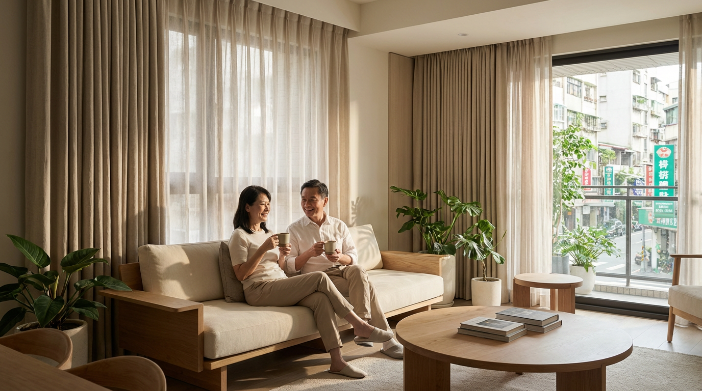 與沐馨一起，讓窗簾成為空間最優雅的註解