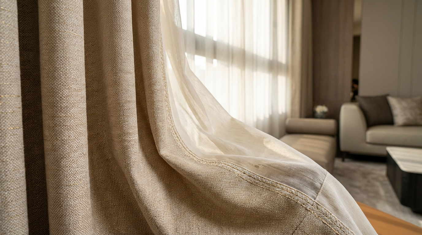 訂製窗簾的關鍵細節：讓款式選擇更貼近生活需求