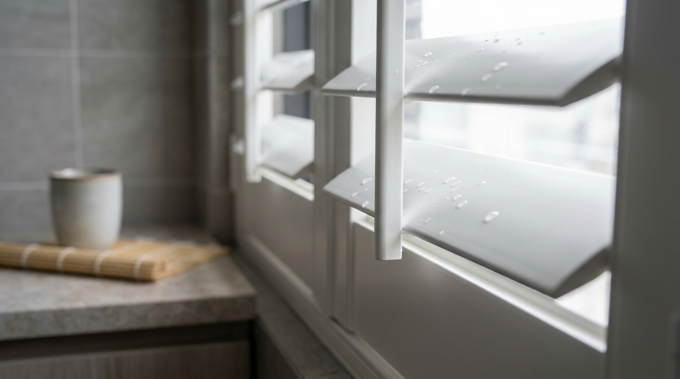 浴室 Shutters 材質選擇指南:如何挑選最適合的防水百葉窗