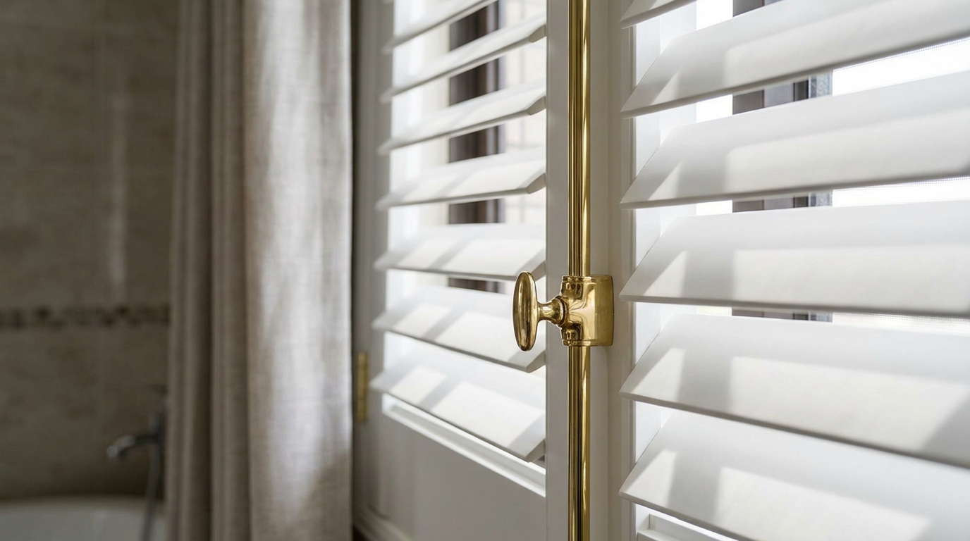 浴室 Shutters 的設計細節:從葉片寬度到開闔方式