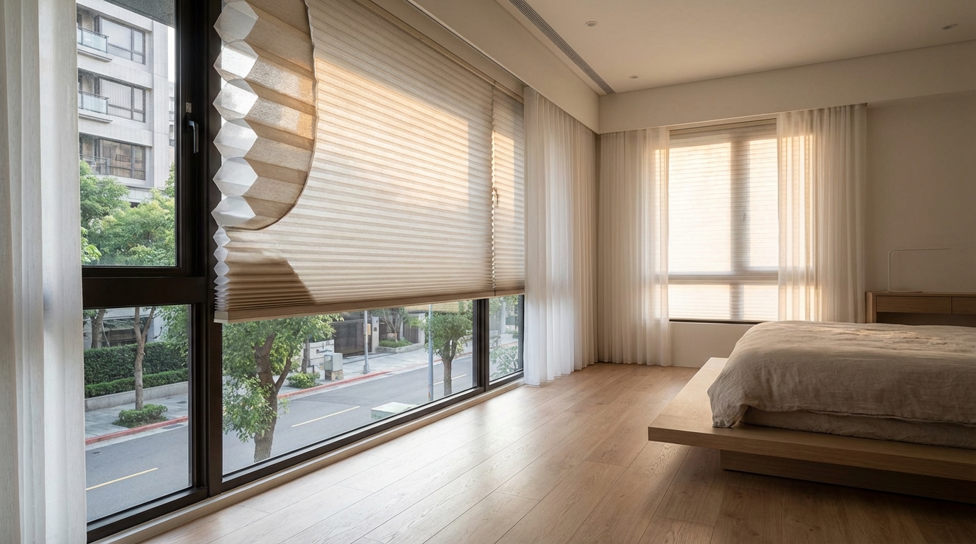 節能與機能型窗簾:風琴簾與捲簾的獨特價值