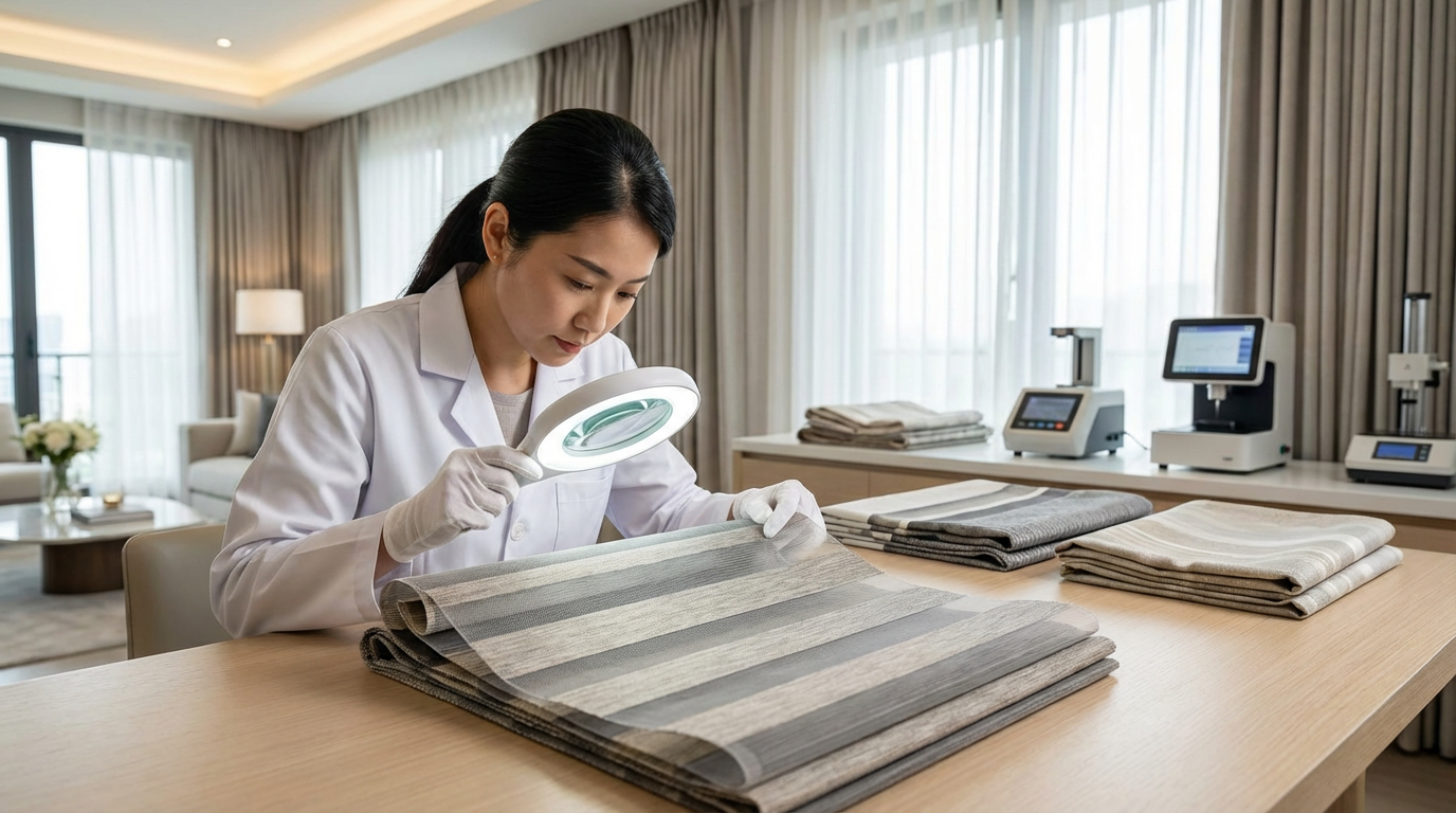 從織法到塗層:材質如何影響調光簾價格