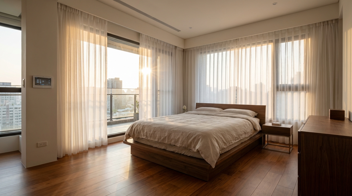 電動窗簾與傳統窗簾的本質差異：不只是自動化，而是生活方式的重新定義