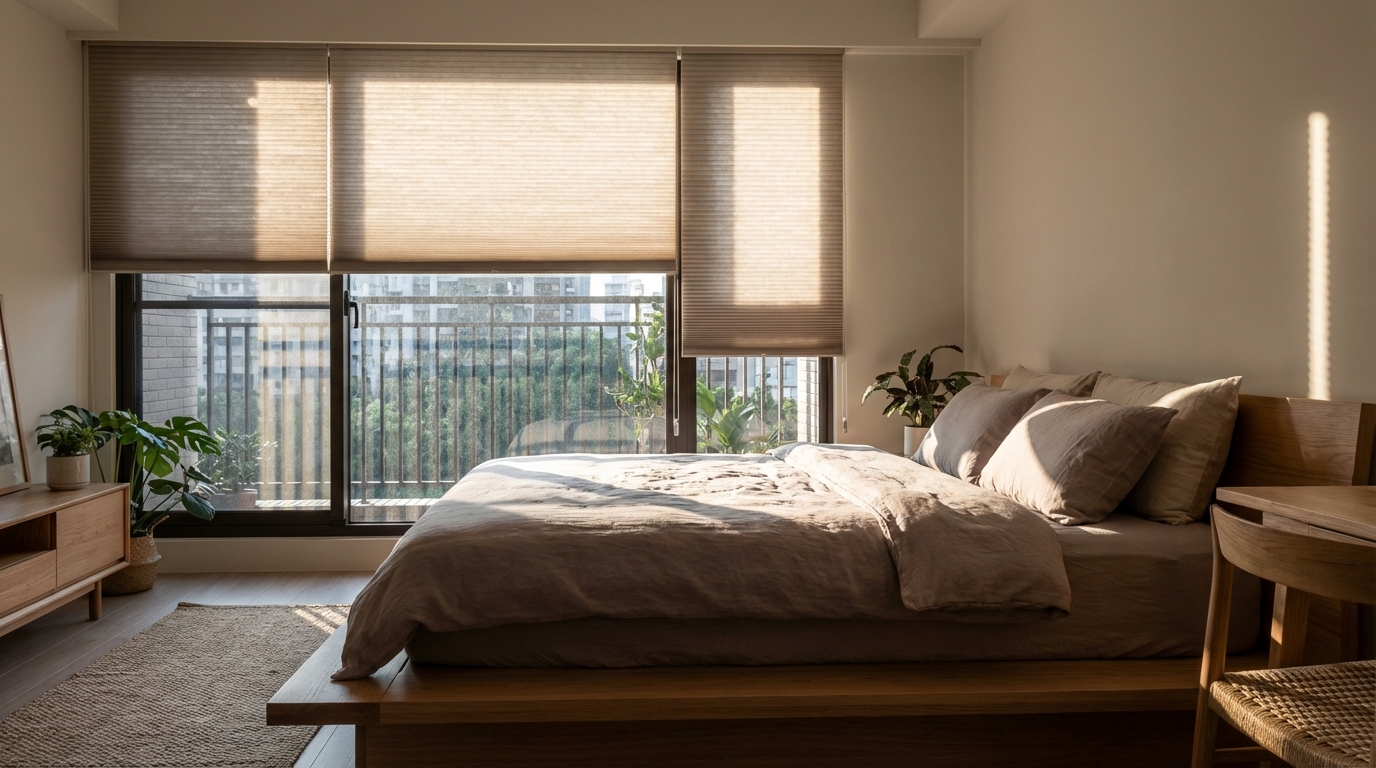 情境一:遮光效果不如預期,側邊透光成為困擾