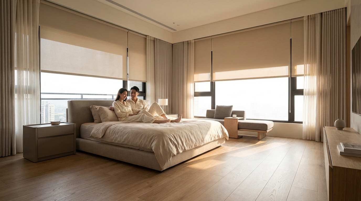 電動捲簾的價值，在於讓生活多一點從容