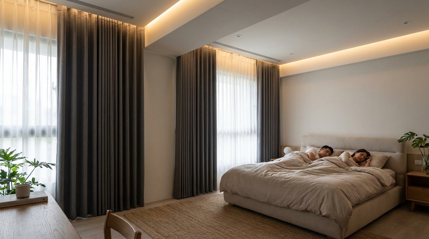 一級遮光窗簾推薦：材質、款式與訂製優勢完整解析