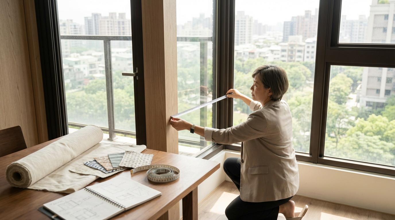 日式布簾訂製：從丈量到完工的專業規劃