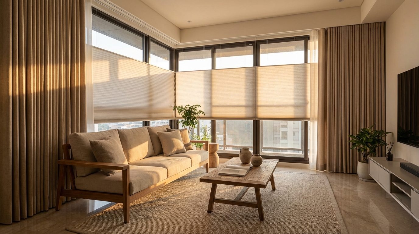 美學與機能並存:如何選擇有質感的隔熱窗簾