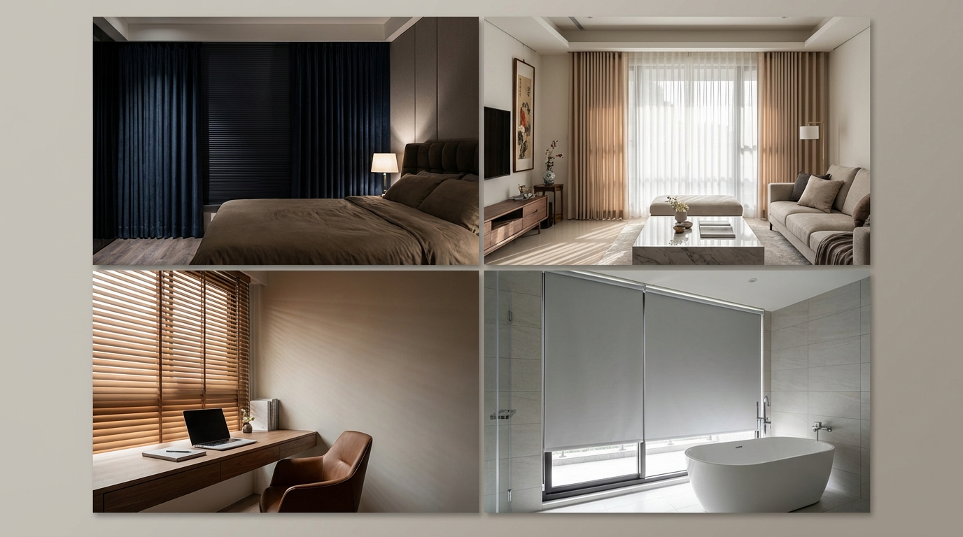 從空間需求出發：客廳、臥室、書房各有講究