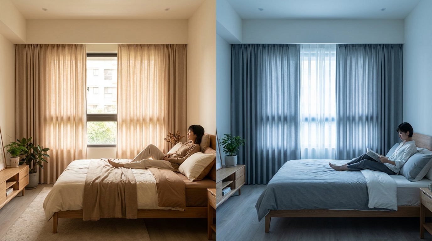 不同空間的選色策略：客廳、臥室、書房各有講究