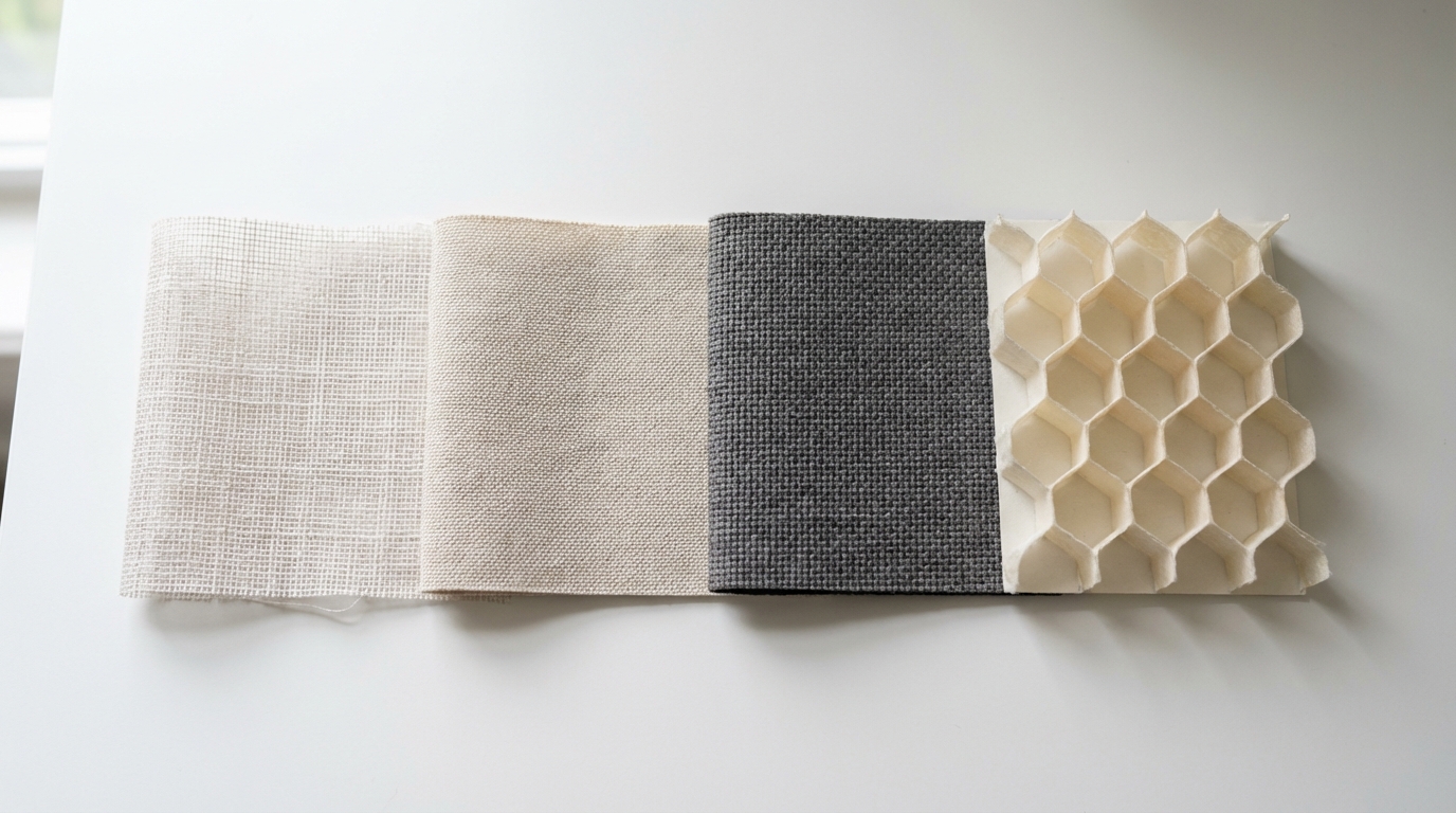 隔間簾的材質與款式:從透光紗簾到厚實布簾的選擇邏輯