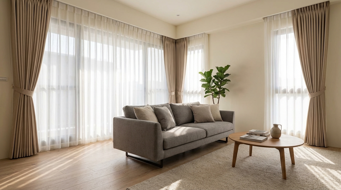 從空間條件反推：不同場域的窗簾選擇邏輯