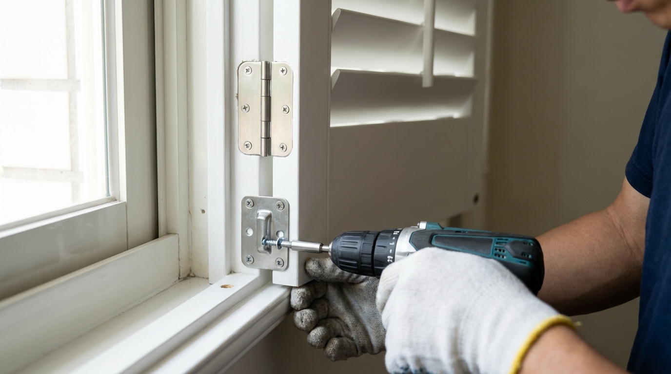 百葉窗安裝的不可逆影響