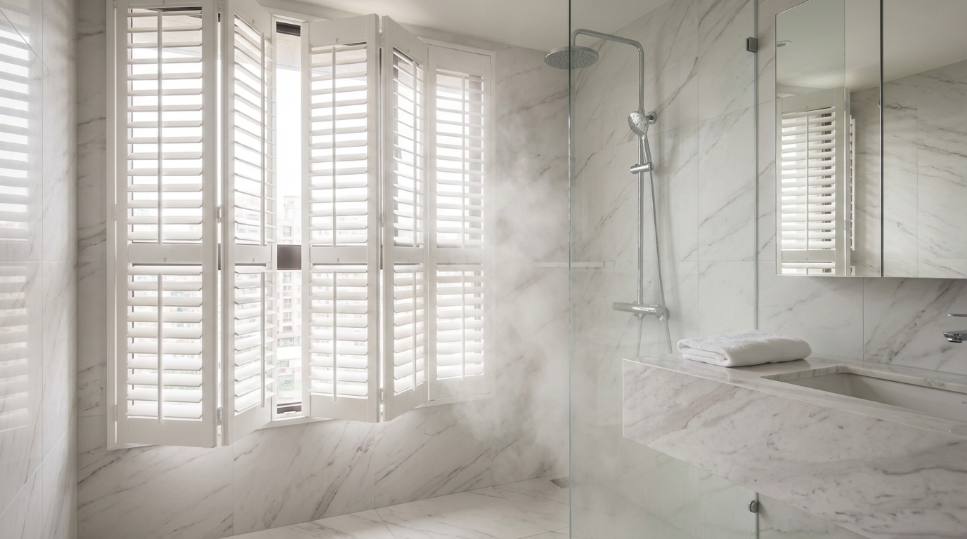 浴室廚房百葉窗材質選擇建議