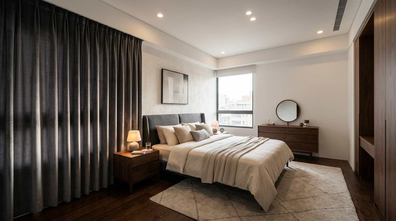 哪些空間和裝潢風格最適合絨布窗簾？