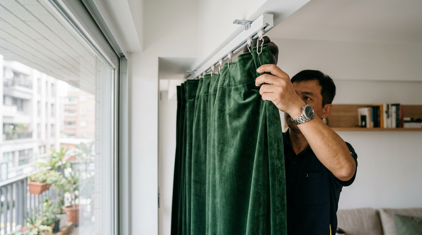 訂製絨布窗簾前，這幾件事要先想清楚