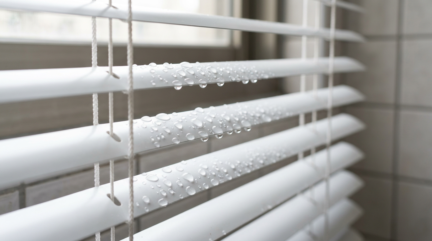 選浴室窗簾前,先判斷你家的水氣環境