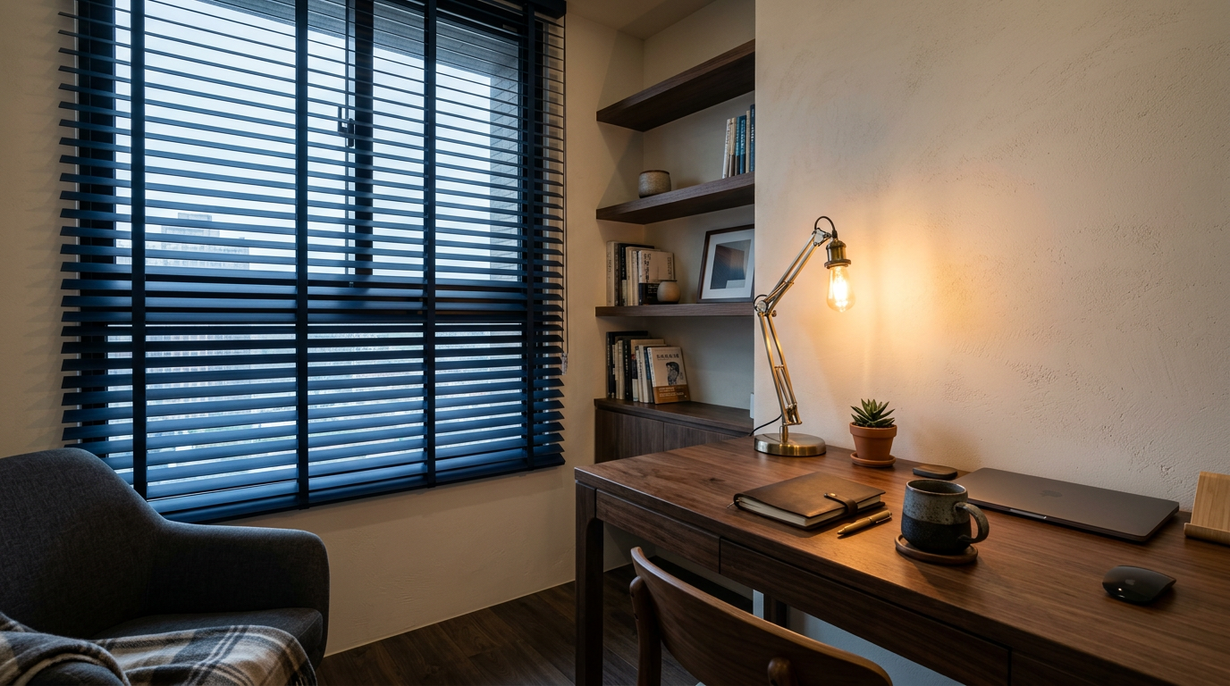 仿木百葉簾不只有木色——那些讓空間瞬間有個性的烤漆選擇