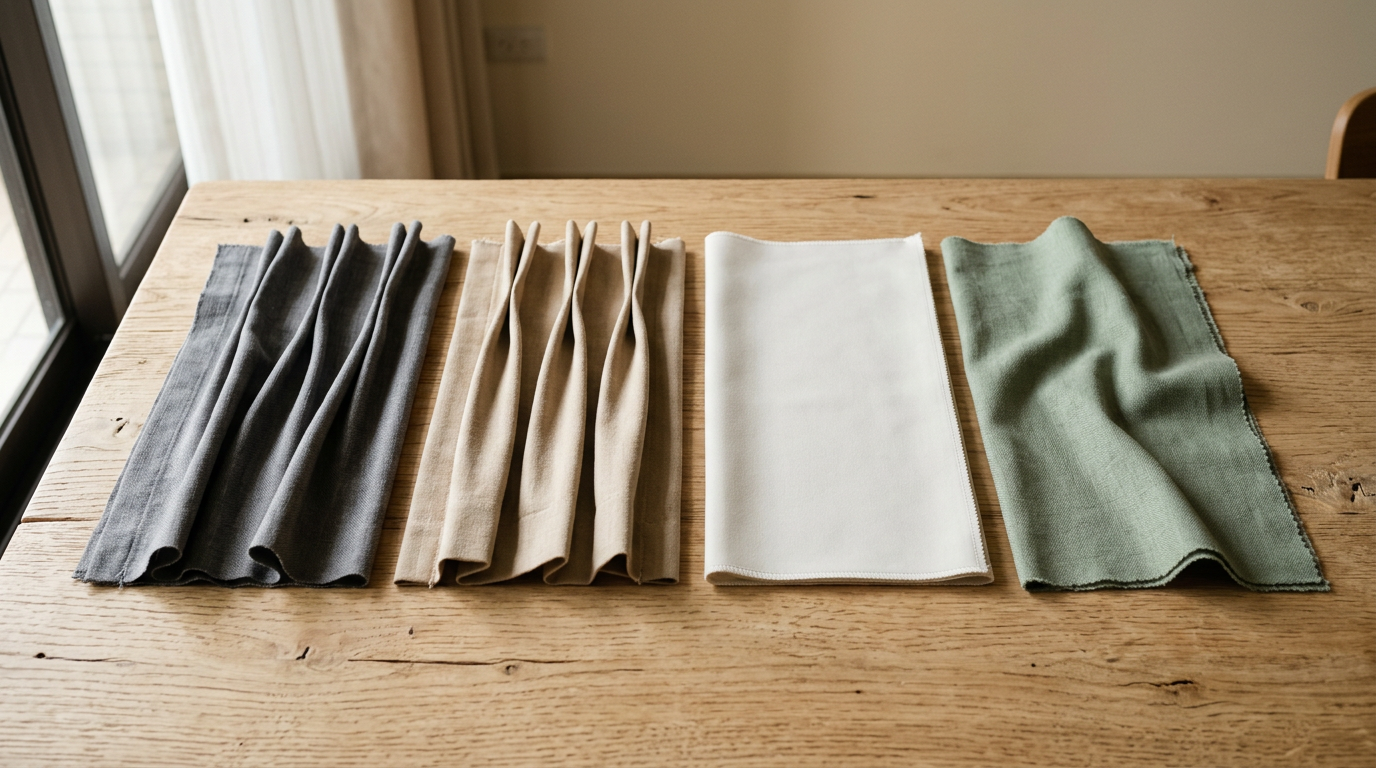 窗簾布款式有哪些？四種主要布款一次認識