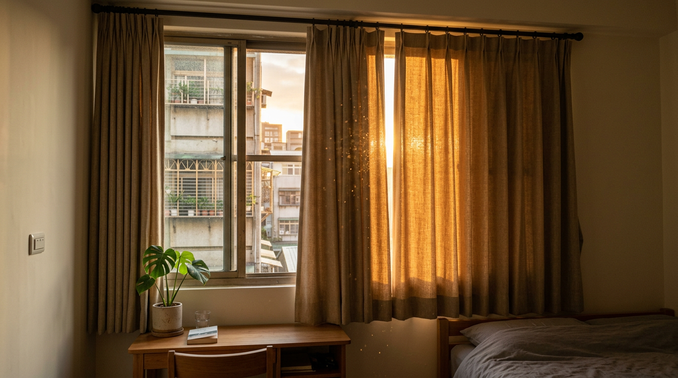 聚酯纖維為什麼是台灣最值得考慮的窗簾材質？