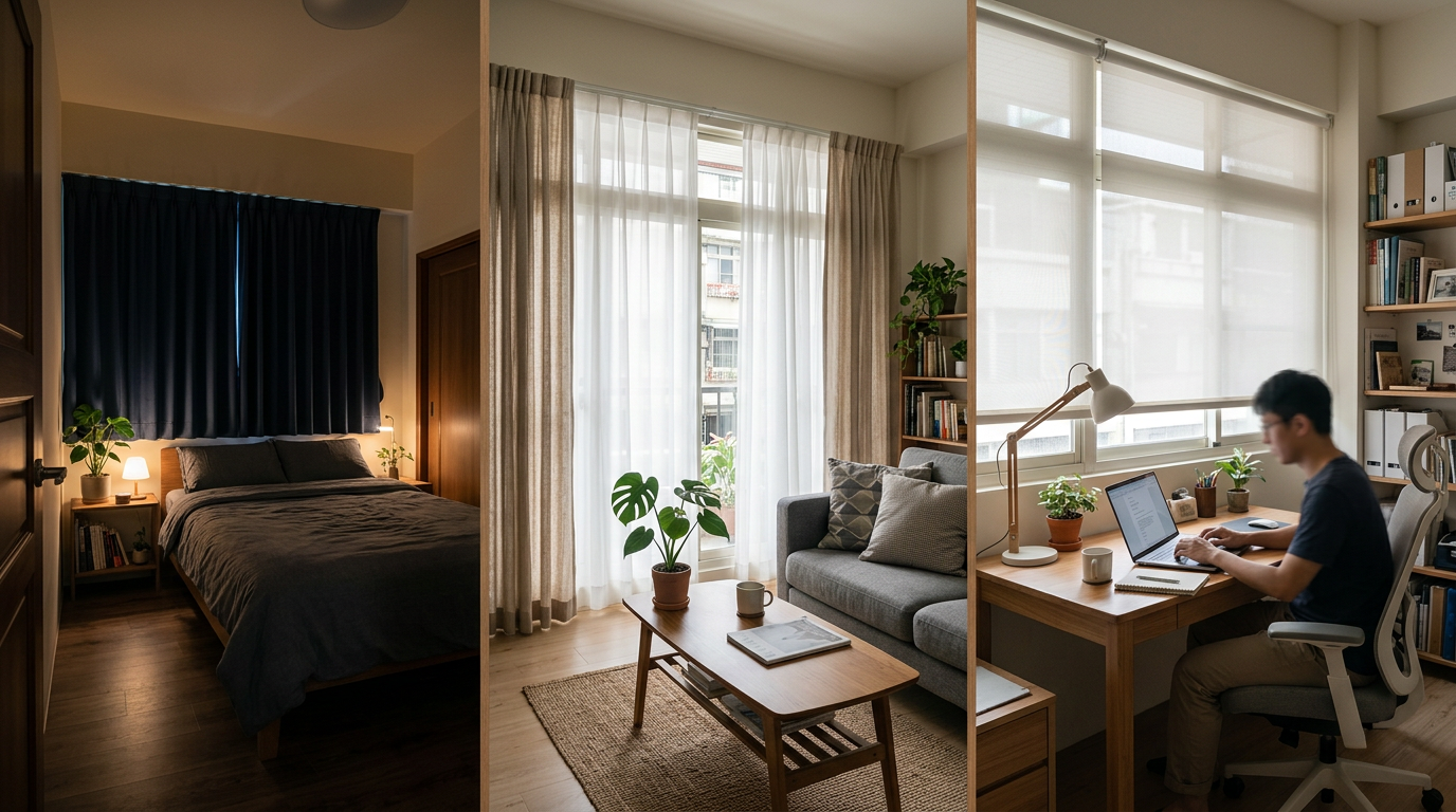 臥室、客廳、書房各需要什麼材質？空間對應選購建議