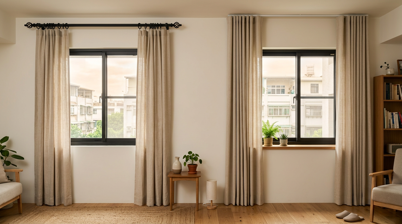 羅馬杆 vs 軌道系統：兩者差在哪？我家該選哪個？