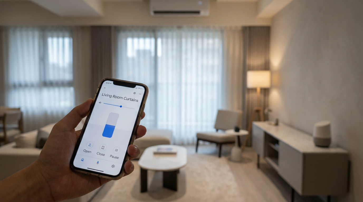 電動窗簾和手動窗簾，本質上差在哪裡？