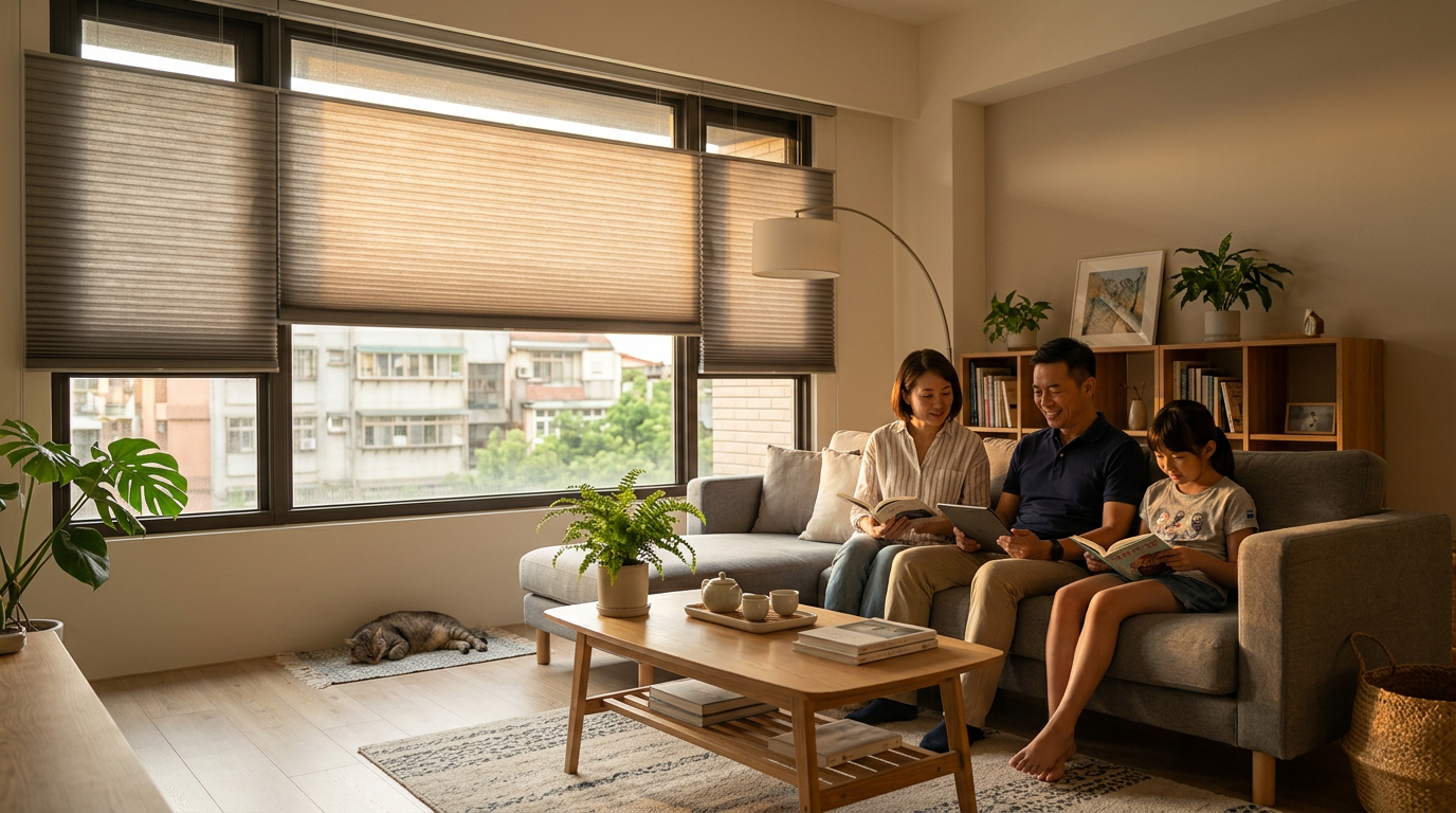 窗戶朝哪個方向,決定你該選深色還是淺色