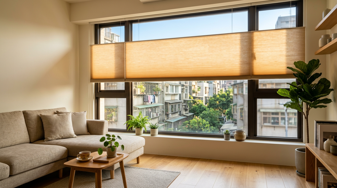 西曬房間裝風琴簾真的有效嗎?隔熱原理與選購建議