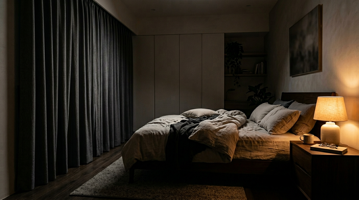 臥室窗簾怎麼選?從你的睡眠習慣找答案
