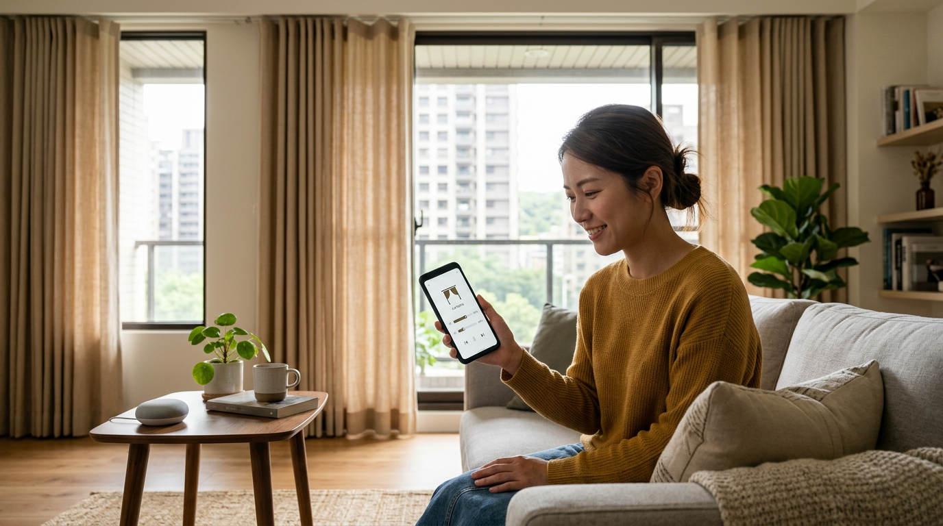 要實現遠端控制，你的窗簾系統需要具備這些條件