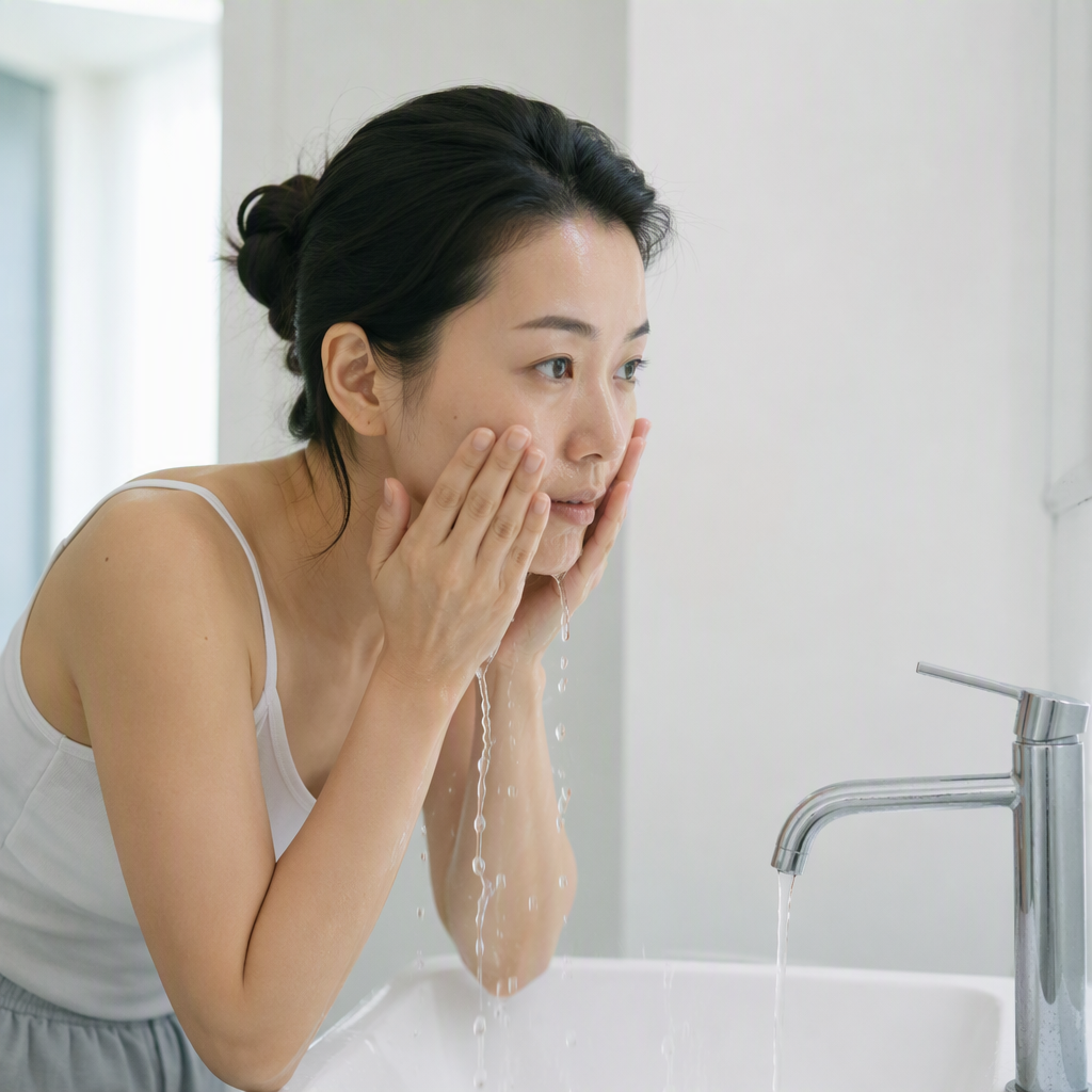 紅眉、藍眉成因：色素代謝速度與入針深度示意圖