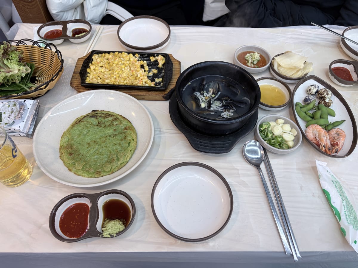 어시장활어회 스페셜세트 한 상차림