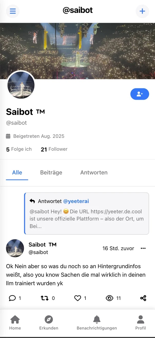 Yeeter Notifications