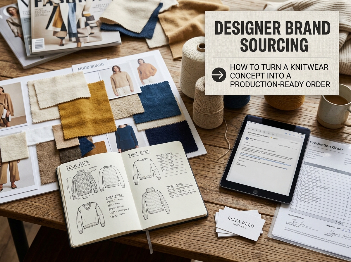 Designer Brand Sourcing: How to Turn a Knitwear Concept into a Production-Ready Order — BARYSSO knitwear manufacturer in China