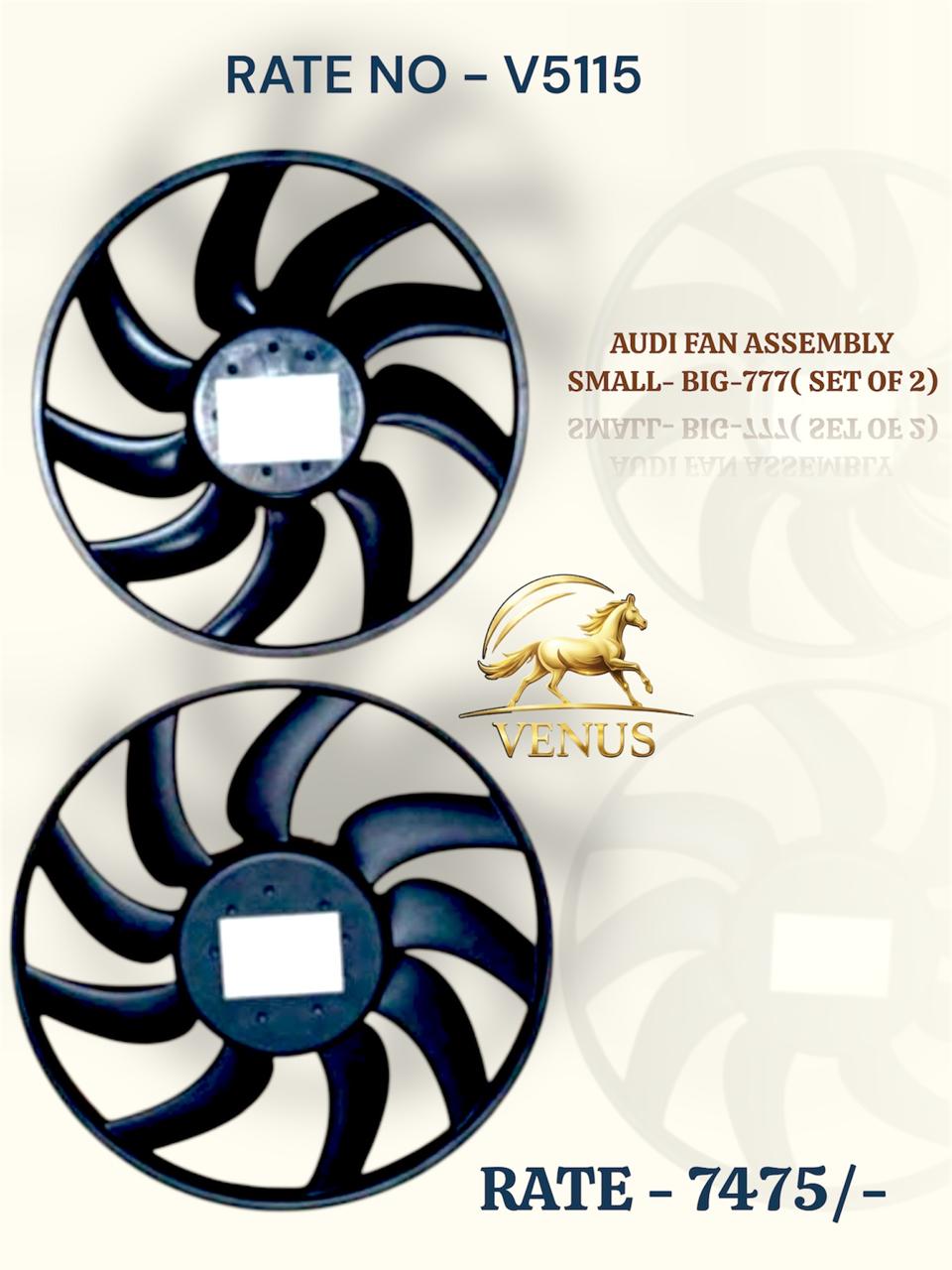 Audi Fan Assembly Set of 2 Mumbai
