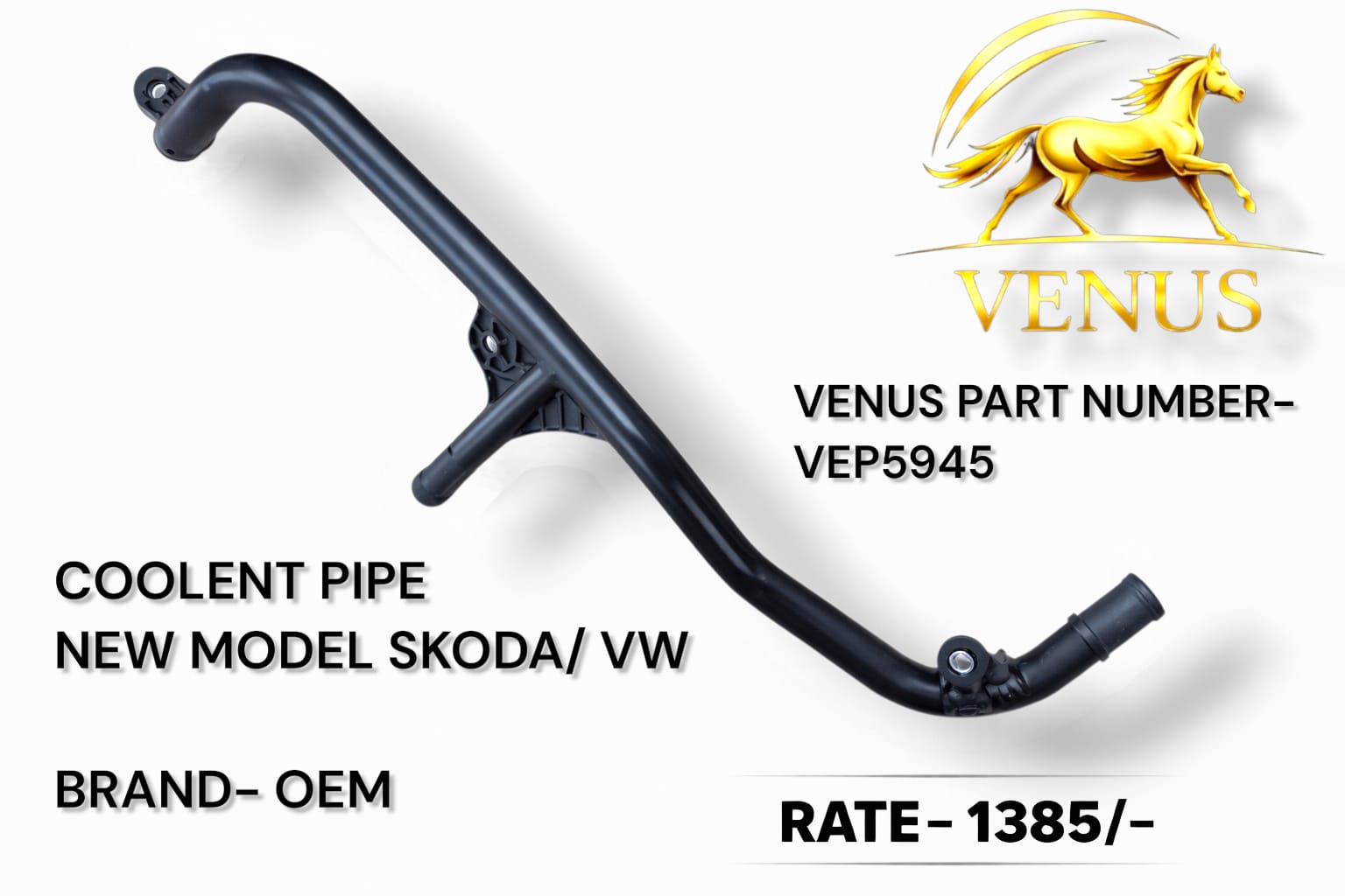 Coolant Pipe New Model Skoda VW Mumbai