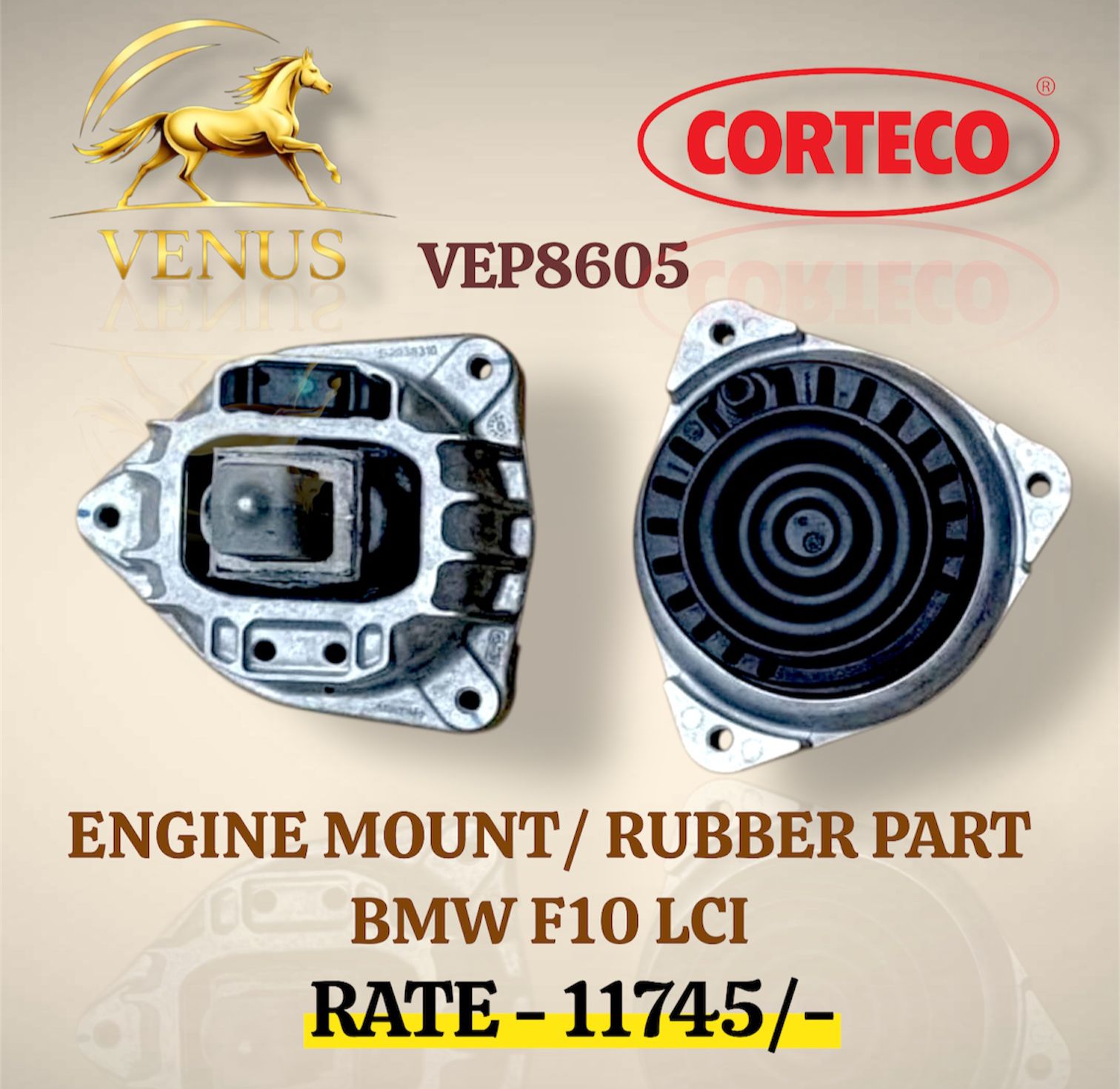 Engine Mount BMW F10 LCI - M5 Motors Mumbai