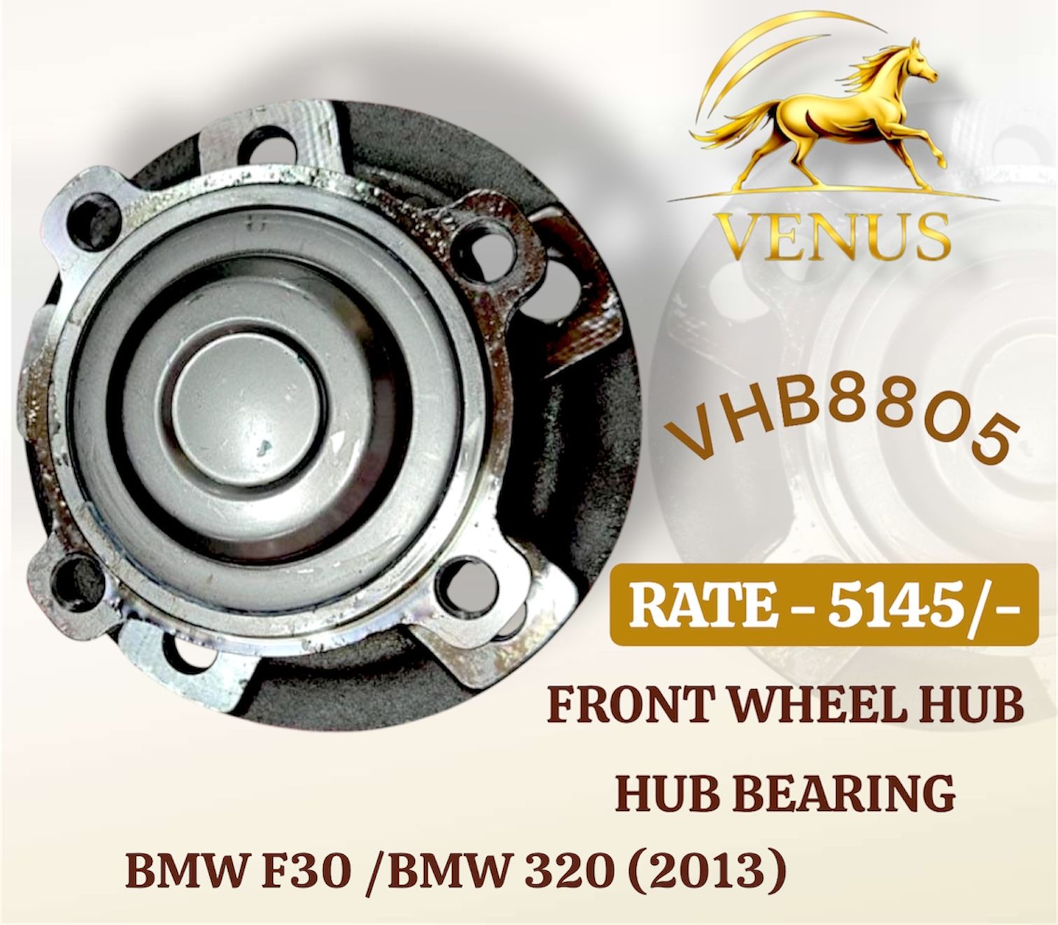 Front Wheel Hub BMW F30 320 2013 - M5 Motors Mumbai