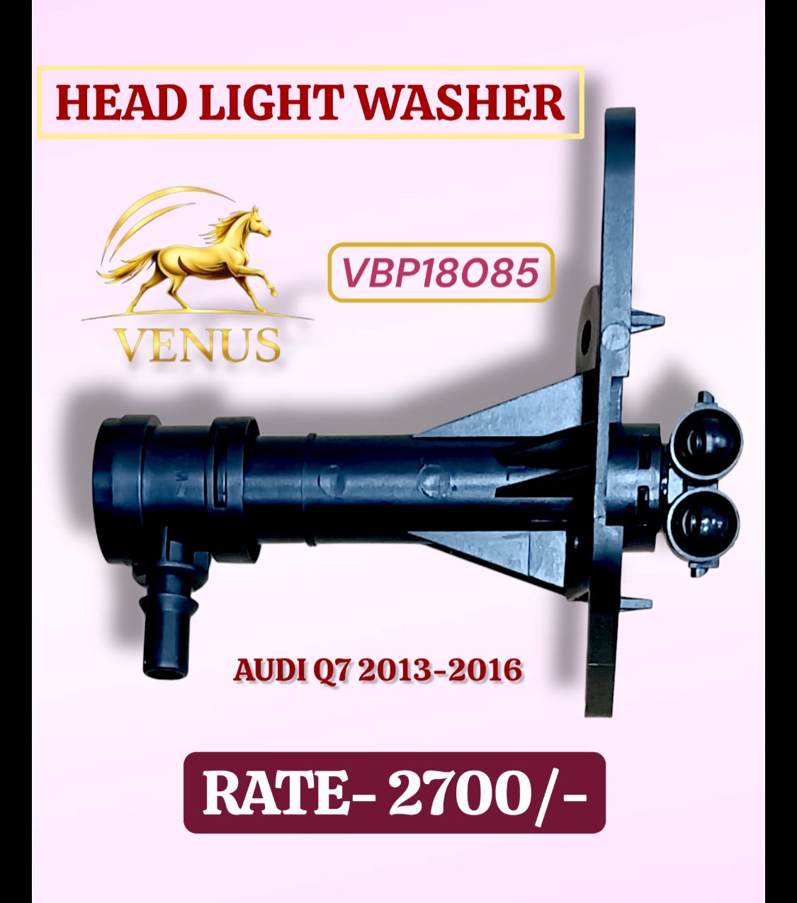 Head Light Washer Audi Q7 2013-2016 LH Mumbai