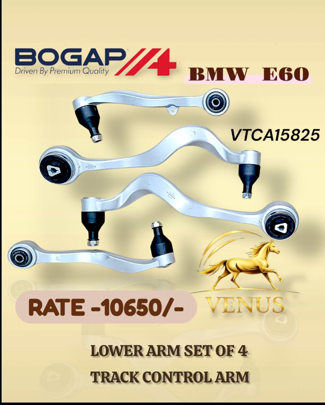 Lower Arm Set of 4 BMW E60 - M5 Motors Mumbai