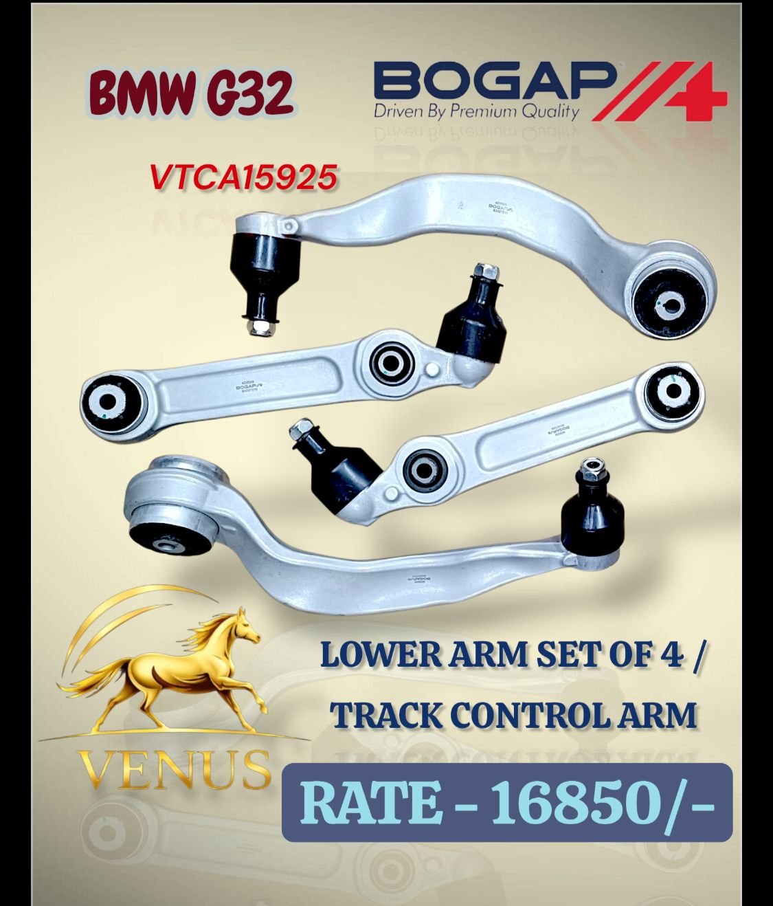 Lower Arm Set of 4 BMW G32 - M5 Motors Mumbai
