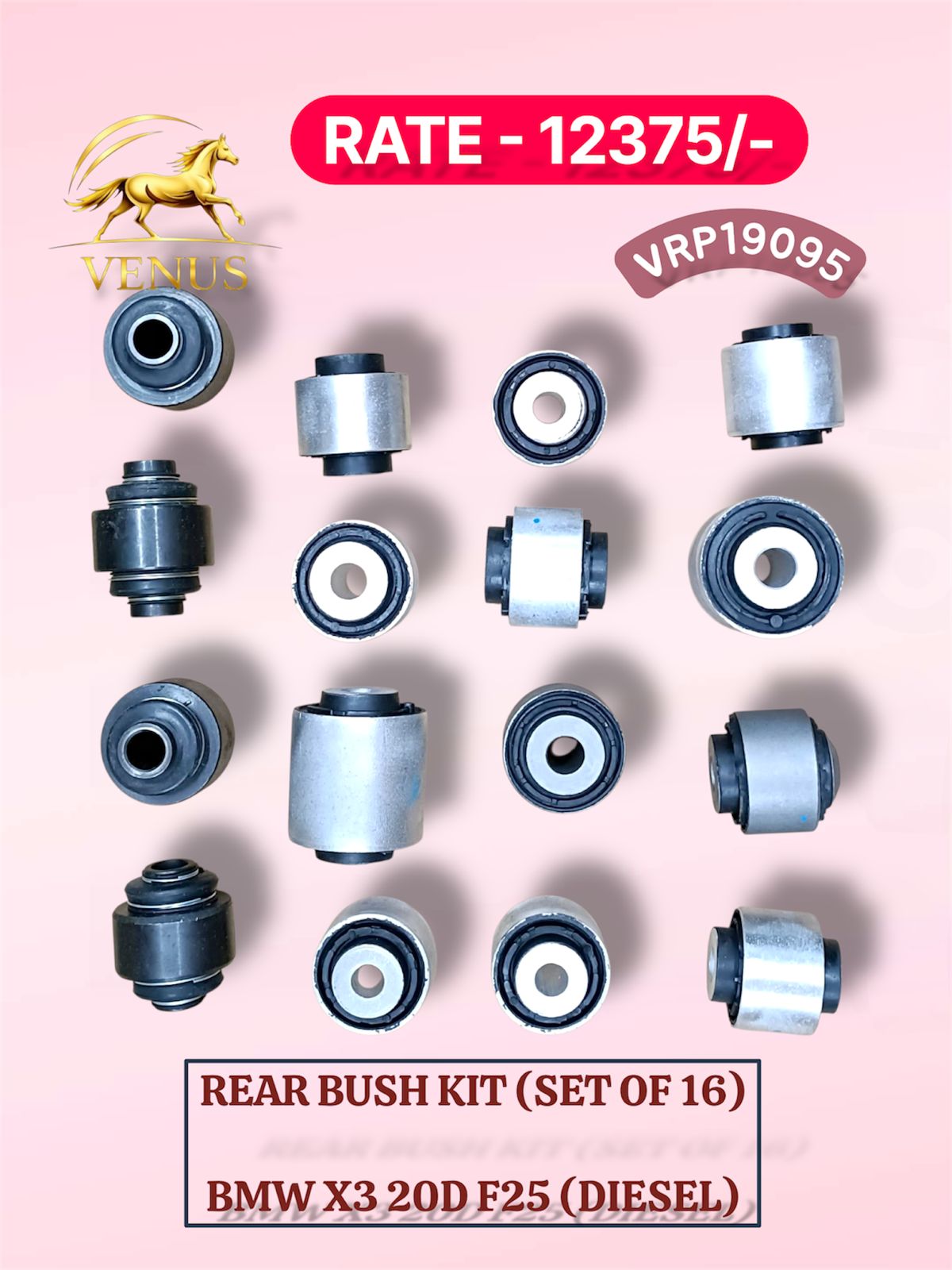 Rear Bush Kit Set of 16 BMW X3 20D F25 Diesel Mumbai - Rs 12375