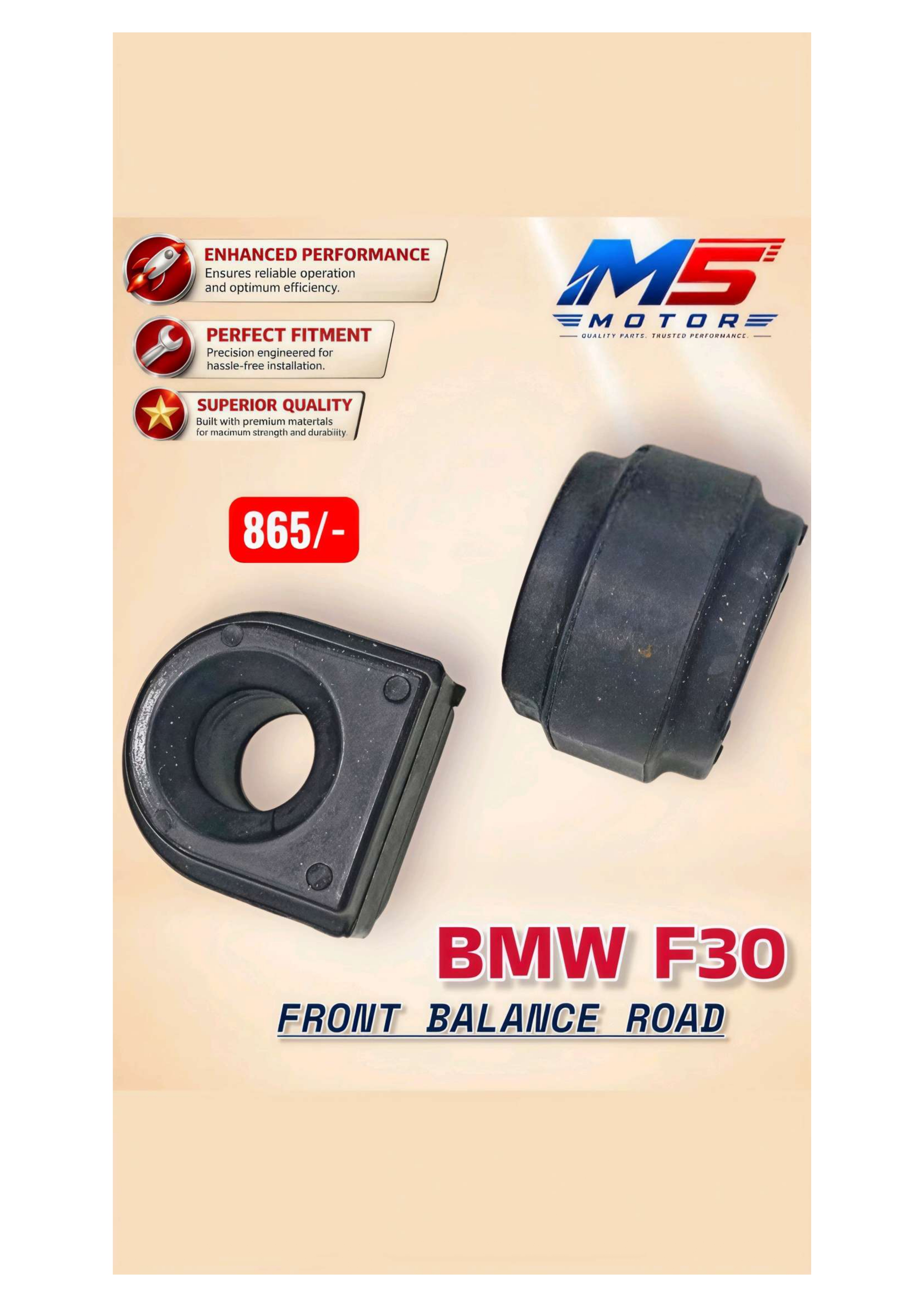 BMW F30 Front Balance Road Bush - M5 Motors Mumbai