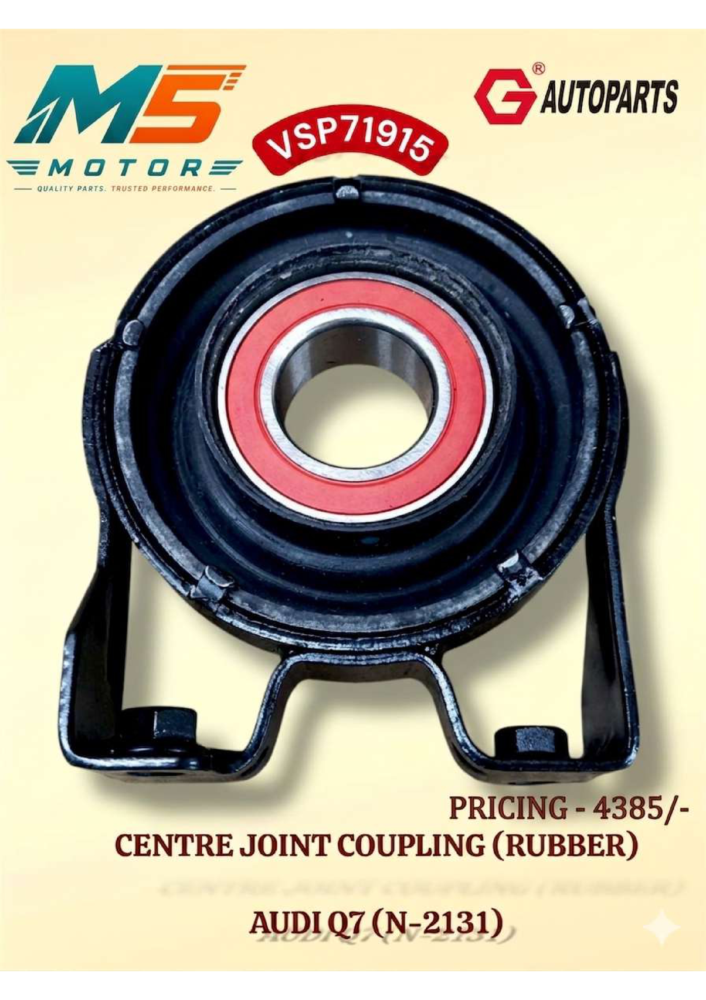 Centre Joint Coupling Rubber Audi Q7 Mumbai