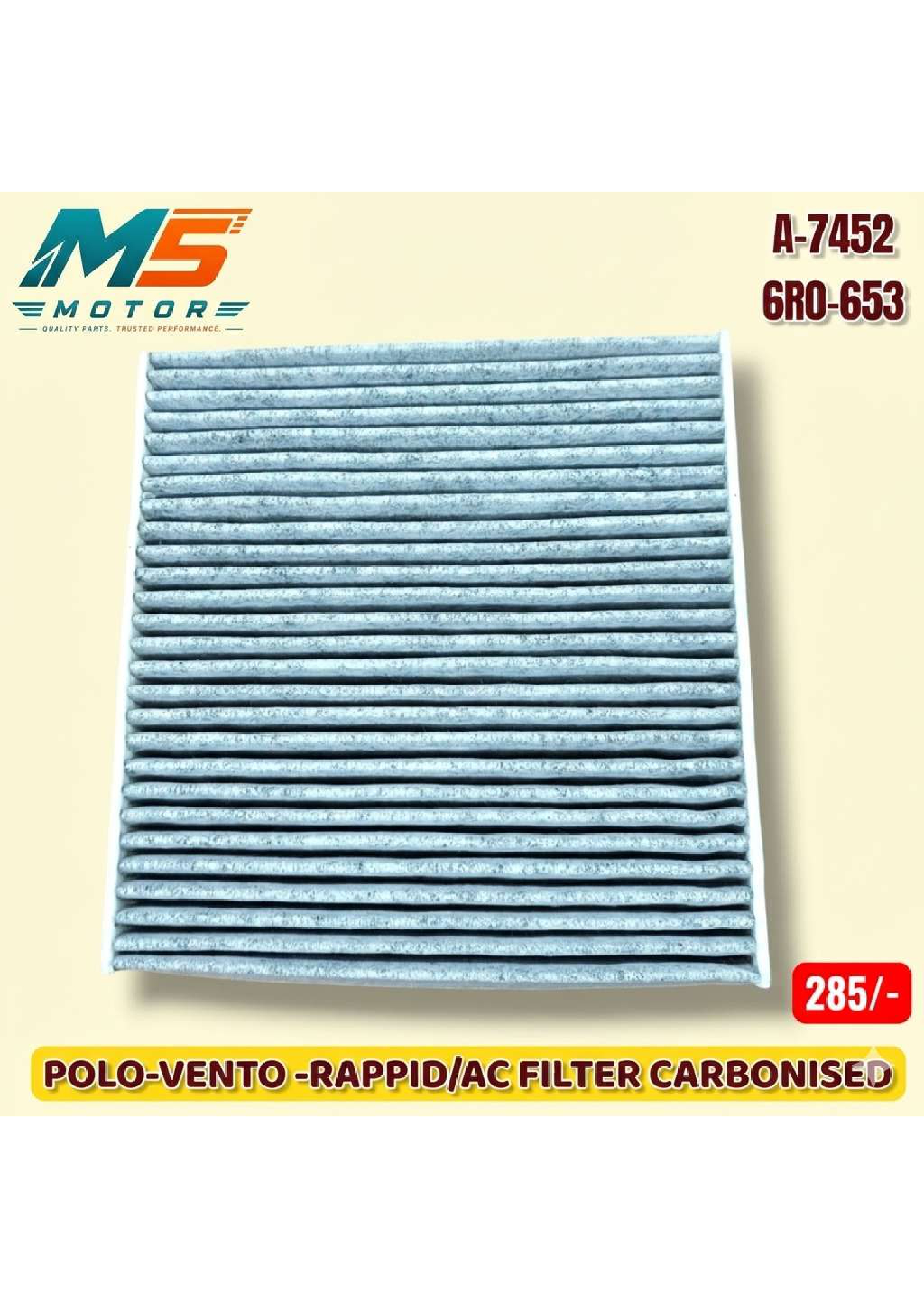 AC Cabin Filter Carbonised Polo Vento Rapid Mumbai